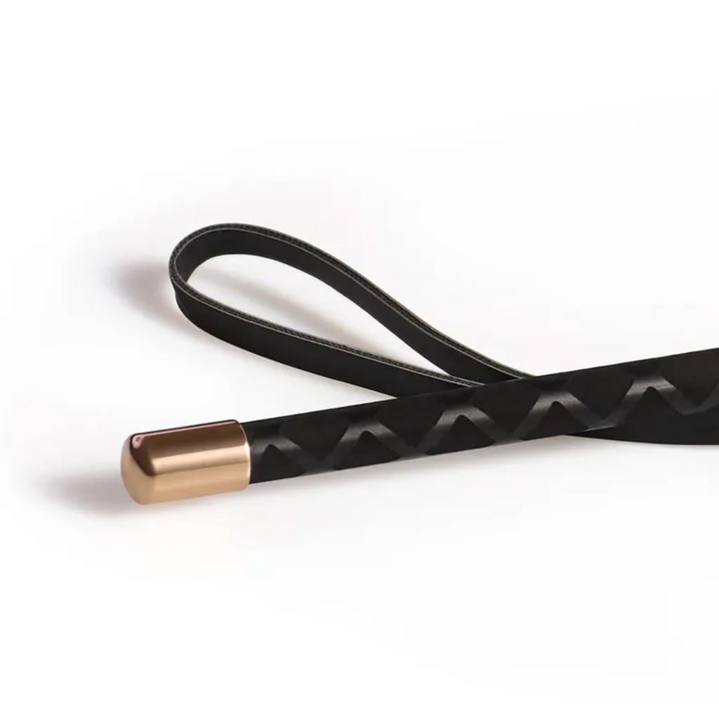 Elegant sensation play accessory displayed as a fashion-inspired statement piece