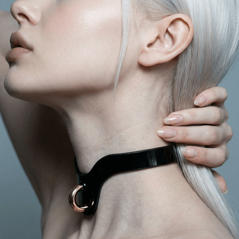 ARCH: Midnight Patent Collar - Aphros Design
