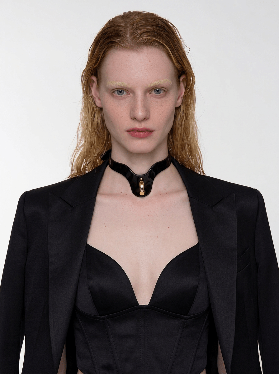 ARCH: Midnight Patent Collar - Aphros Design