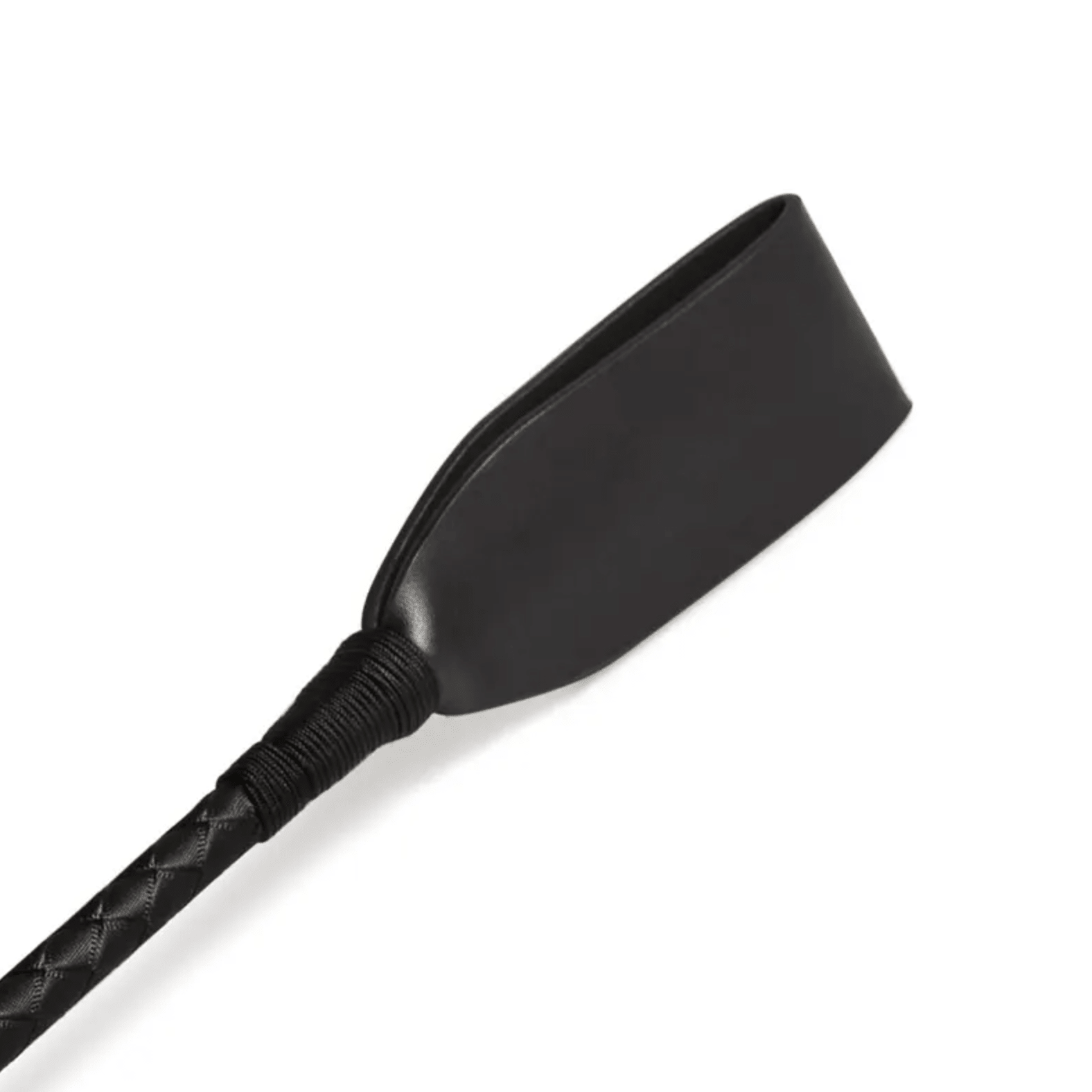 Black Leather Riding Crop – Elegant Sensation Play Accessory - Aphros Design