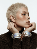Dual Liminal Cuffs (Wrist & Ankle) | Opal Silver - Aphros Design