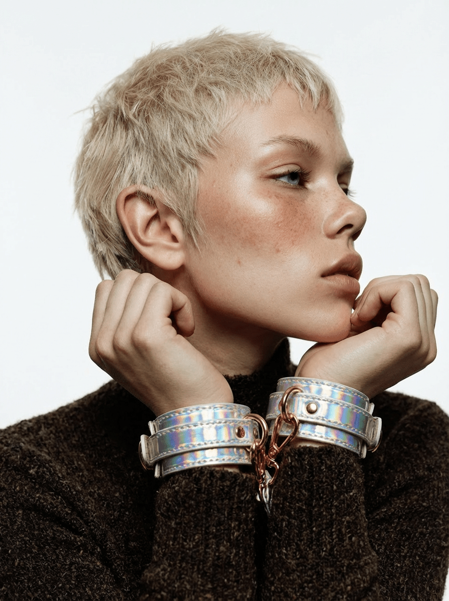 Dual Liminal Cuffs (Wrist & Ankle) | Opal Silver - Aphros Design