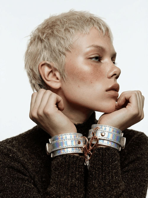 Dual Liminal Cuffs (Wrist & Ankle) | Opal Silver - Aphros Design