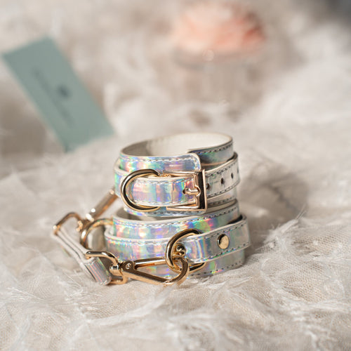 Dual Liminal Cuffs (Wrist & Ankle) | Opal Silver - Aphros Design