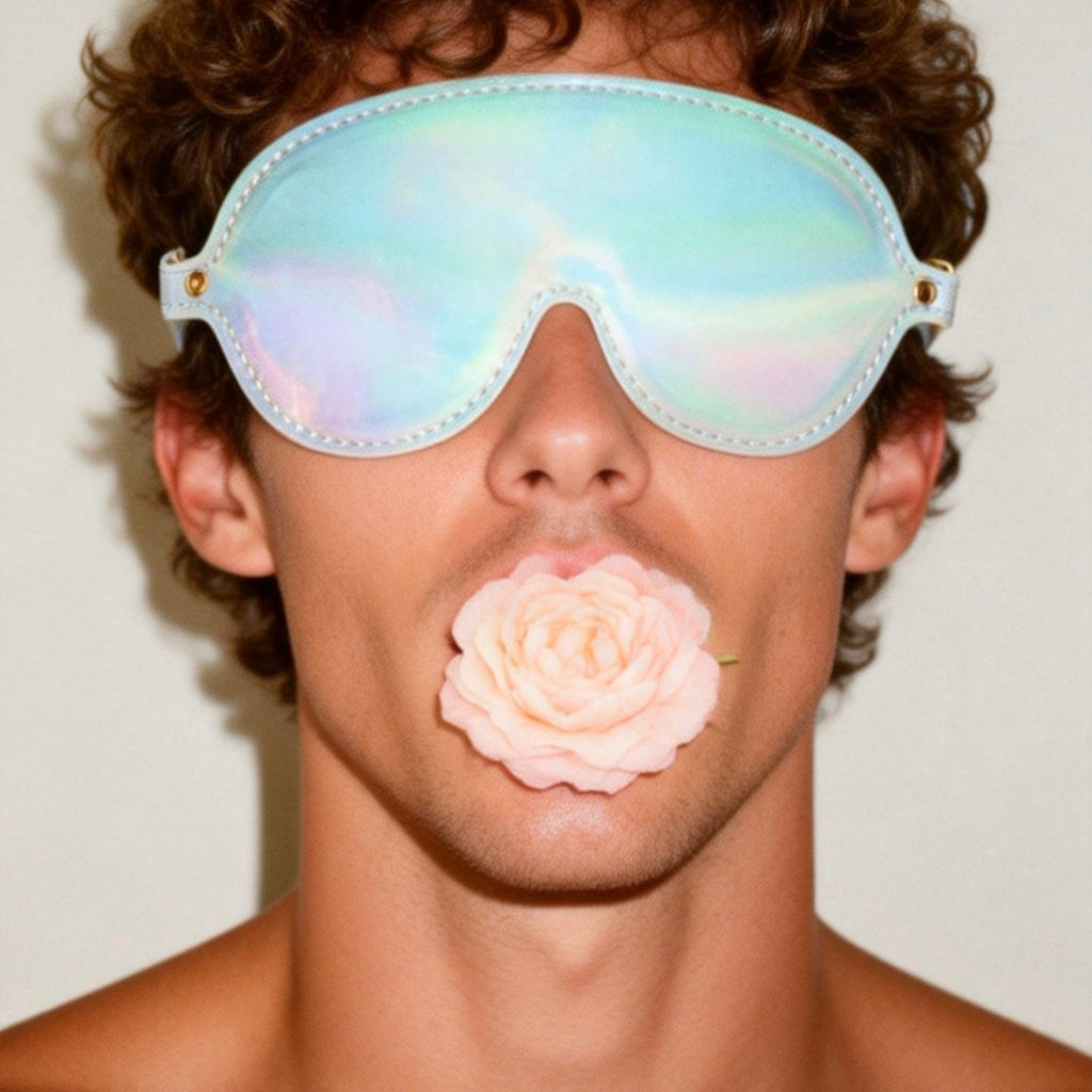 PRISM: Opal Silver Blindfold - Aphros Design