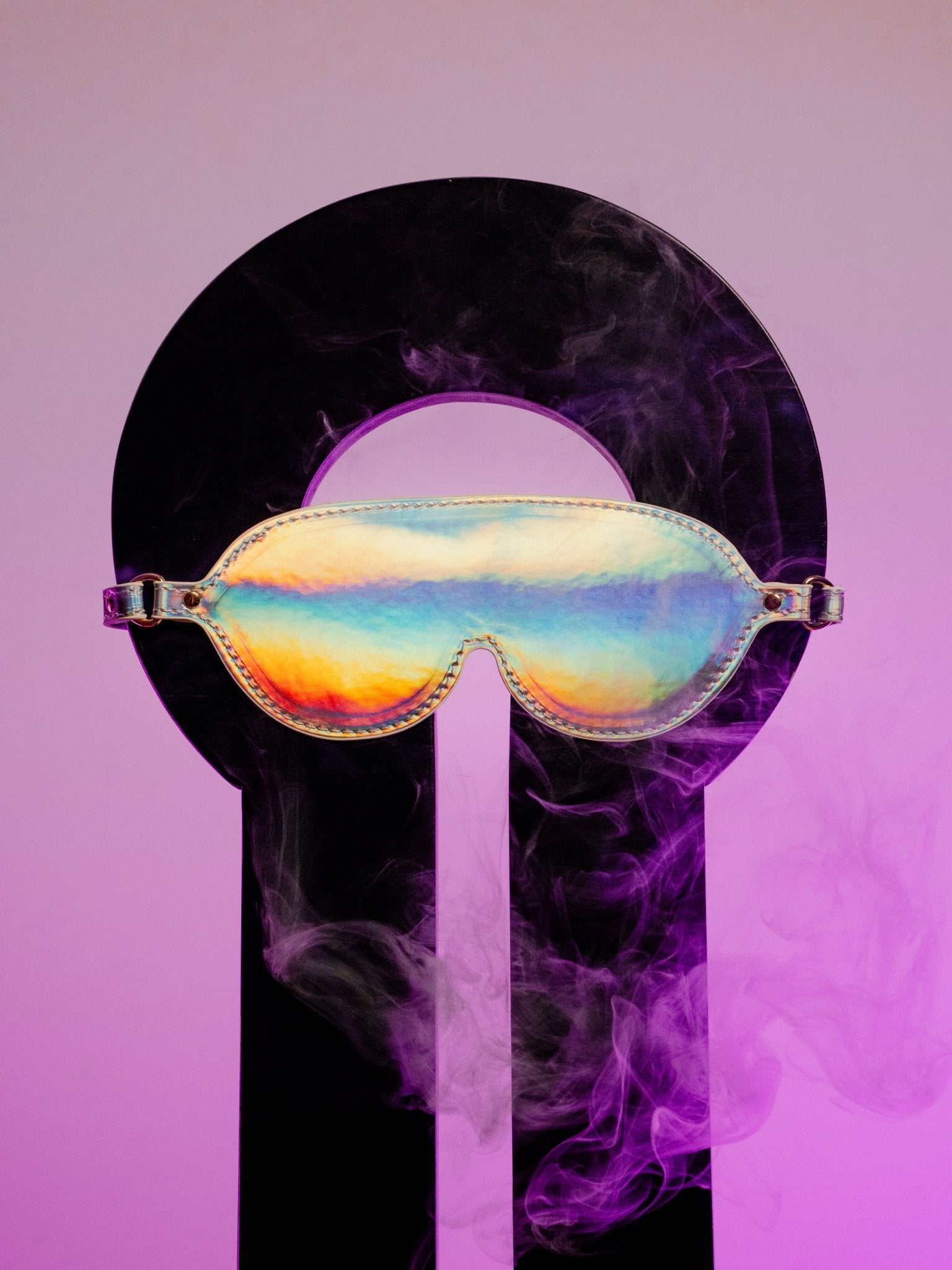PRISM: Opal Silver Blindfold - Aphros Design