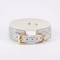PRISM: Opal Silver Collar & Linear Extension - Aphros Design