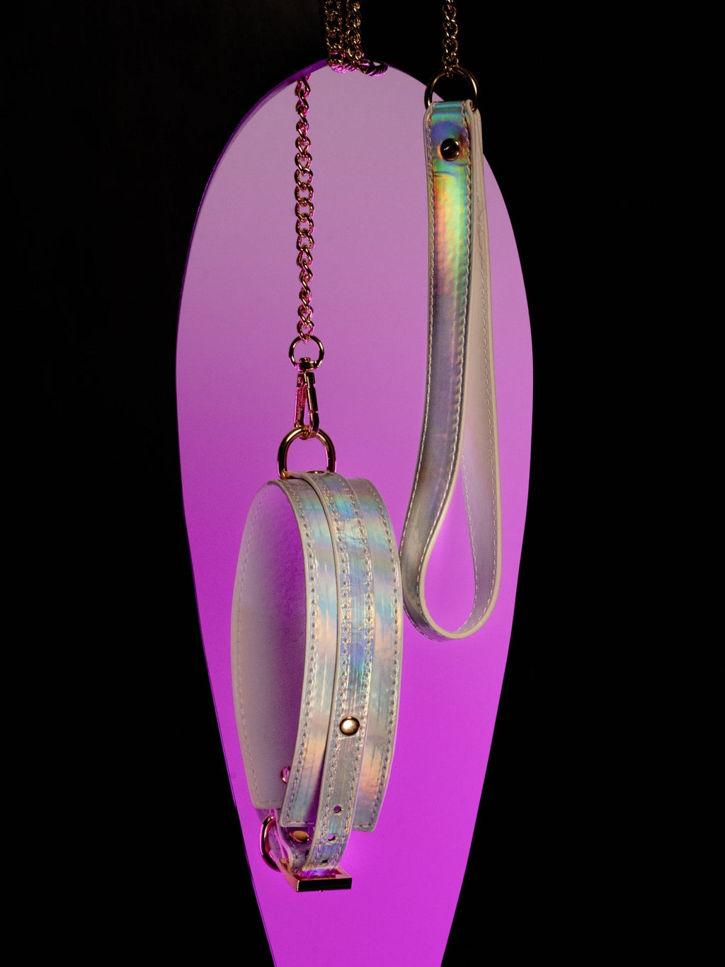 PRISM: Opal Silver Collar & Linear Extension - Aphros Design