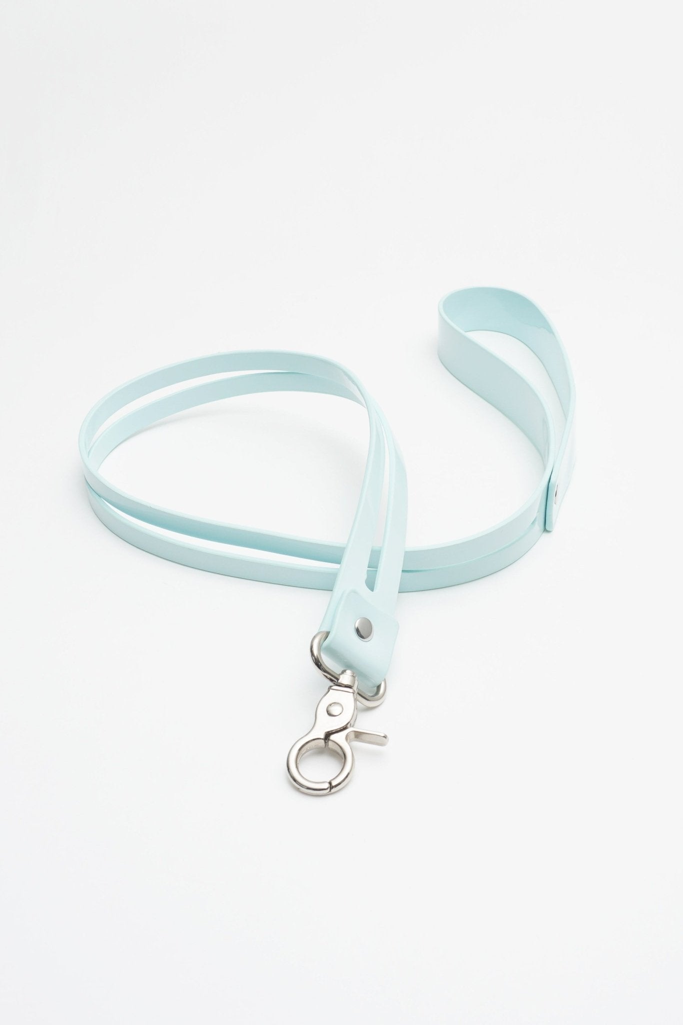 Shibari Embossed Cyber Mint Collar & Leash Set - Aphros Design