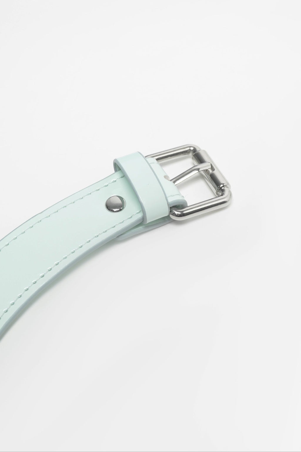 Shibari Embossed Cyber Mint Collar & Leash Set - Aphros Design